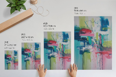 Wall print Colorful abstraction