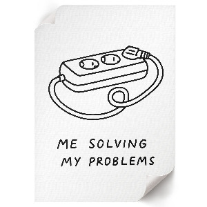 Art print My problems