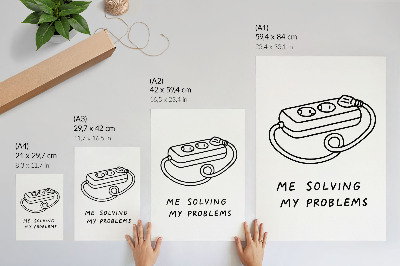 Art print My problems