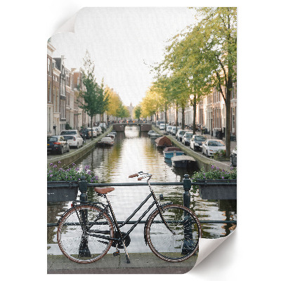 Decorative poster City bike