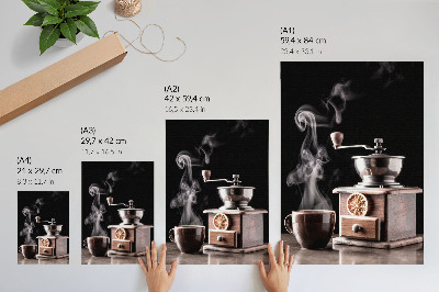 Poster Coffee and grinder