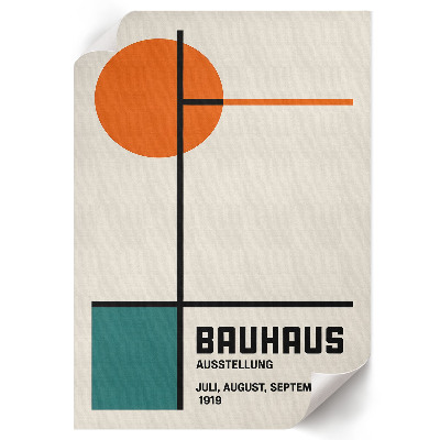 Wall art Bauhaus style