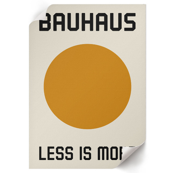 Art print Less is more