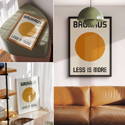 Art print Less is more