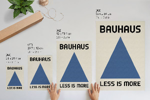 Poster Less means more