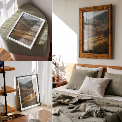 Art print Mountain hut