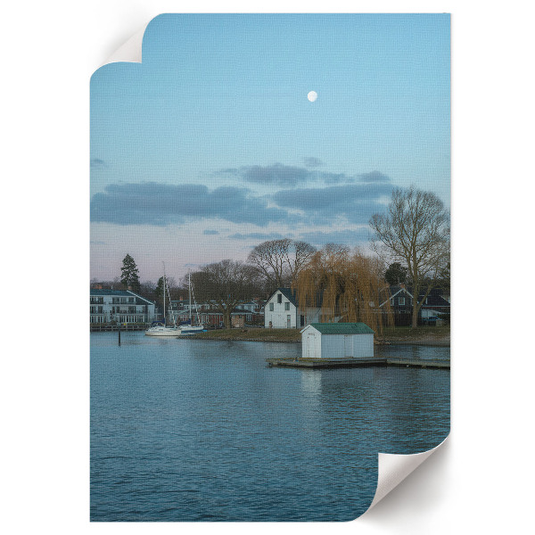 Decorative poster Seaside landscape