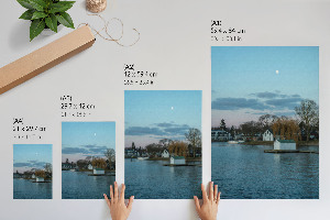 Decorative poster Seaside landscape