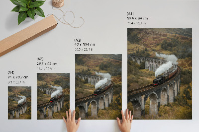 Poster Steam train