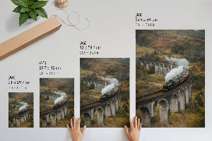 Poster Steam train