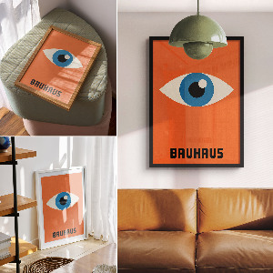 Wall print The Bauhaus Eye