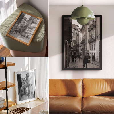 Art print City scene