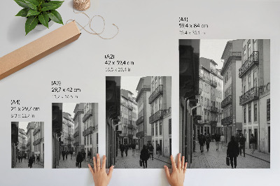 Art print City scene