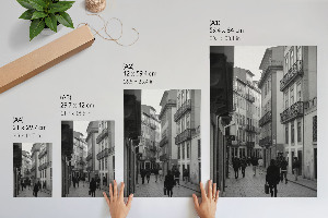 Art print City scene