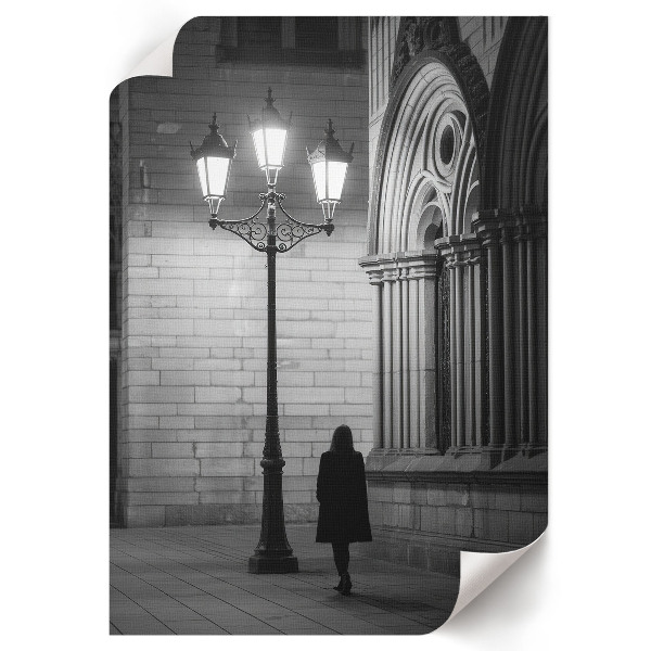 Decorative poster City lantern