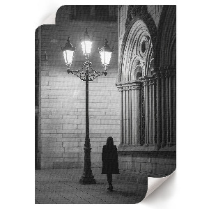 Decorative poster City lantern