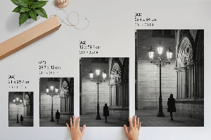 Decorative poster City lantern