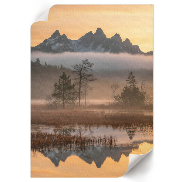 Wall print Mountain landscape