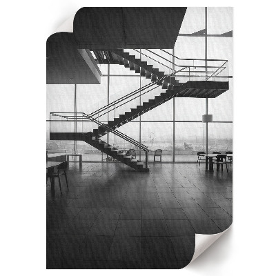 Art print Stairs interior