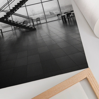 Art print Stairs interior