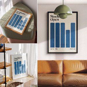 Decorative poster Stockholm Open