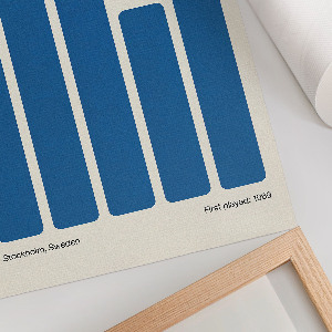 Decorative poster Stockholm Open