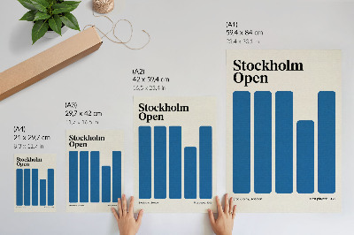 Decorative poster Stockholm Open