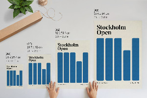 Decorative poster Stockholm Open