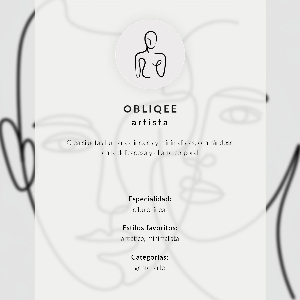 Poster Outline of a woman