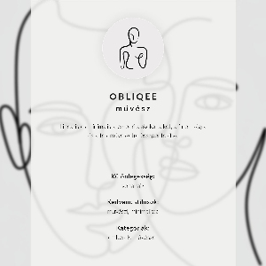 Poster showing the outline of a woman