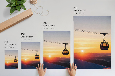Wall art Sunset