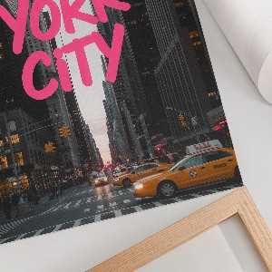 Decorative poster Big city energy