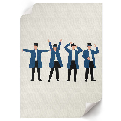 Wall print Quartet