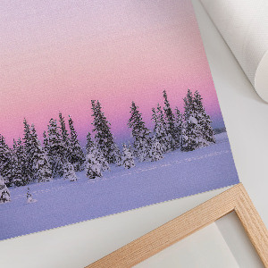 Wall art Winter landscape