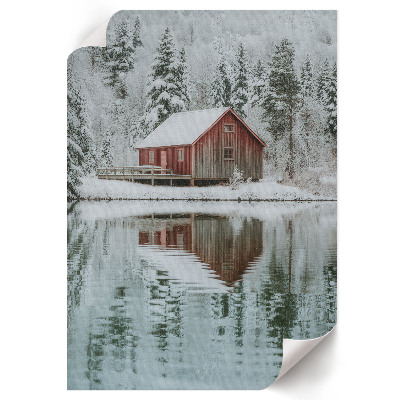 Art print Winter landscape