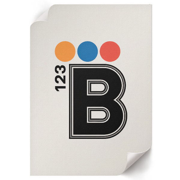 Poster Typography B123