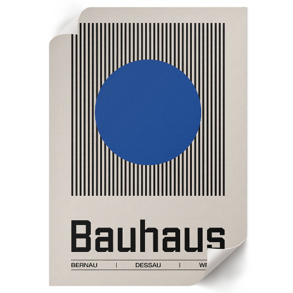 Bauhaus wall art