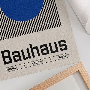 Wall art Bauhaus Design