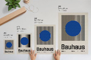 Bauhaus wall art