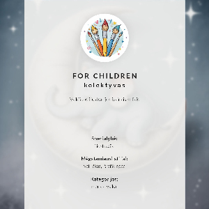 Art print Girl with a giraffe