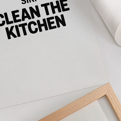 Decorative poster Kitchen theme