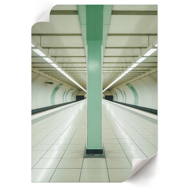 Art print Metro tunnel