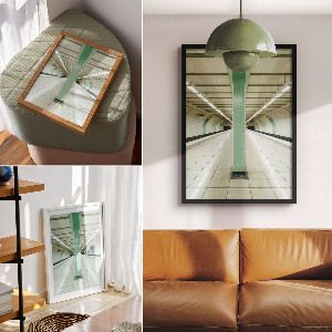 Art print Metro tunnel