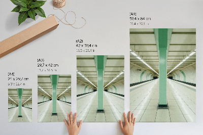 Art print Metro tunnel