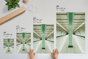 Art print Metro tunnel