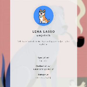 Wall art The Dog and the Chicken