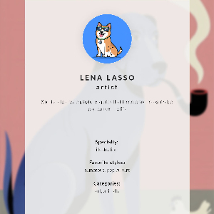 Wall art The Dog and the Chicken