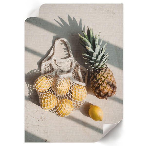 Decorative poster with an exotic atmosphere