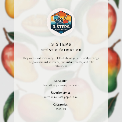 Decorative poster Exotic atmosphere