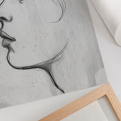 Poster Face profile